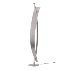 Lucande LED-lattiavalaisin Marija, hopea, himmennettävä, 140 cm