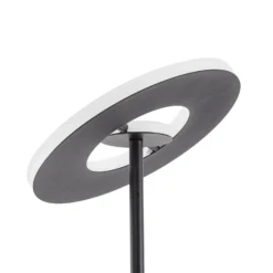 Lucande LED-lattiavalaisin Raymond, musta, CCT, himmennettävä
