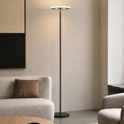 Lucande LED-lattiavalaisin Raymond, musta, CCT, himmennettävä