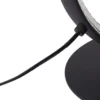 Lucande LED-lattiavalaisin Rodado, musta, 132 cm, alumiinia