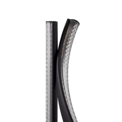 Lucande LED-lattiavalaisin Rodado, musta, 132 cm, alumiinia