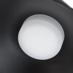 Lucande LED-lattiavalaisin Steve, musta, 130 cm, himmennettävä