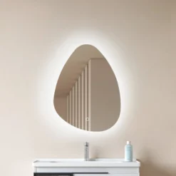 Lucande LED-peili Celestiel, pisaran muotoinen, CCT, 60 cm