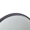 Lucande LED-peili Miren, musta, alumiini, CCT, hyllytaso