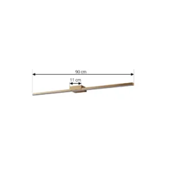 Lucande LED-peilivalaisin Kivana, kupari, metalli, 90 cm, IP44