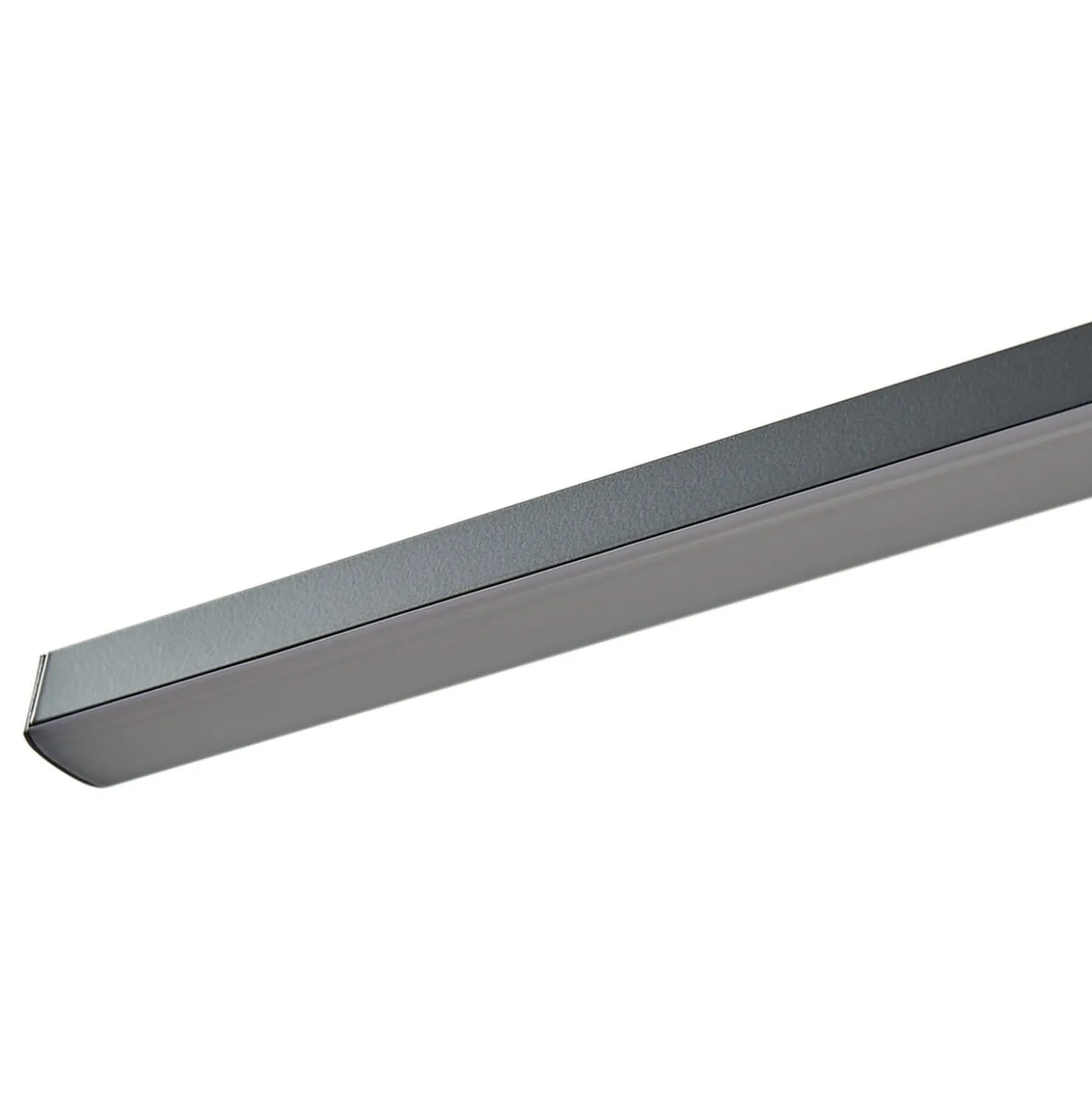 Lucande LED-peilivalaisin Kivana, musta, metalli, 90cm, IP44