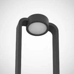Lucande LED polkuvalaisin Belna, 100cm, antrasiitti, betoni, IP65