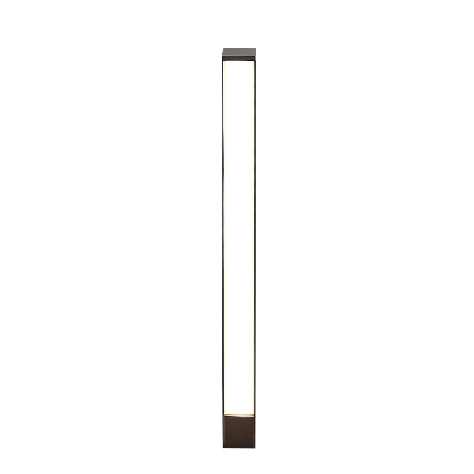 Lucande LED polkuvalaisin Lirka, tummanharmaa, metalli, 60 cm