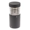 Lucande LED-pollarilamppu Lucius, 27cm, antrasiitti, IP54