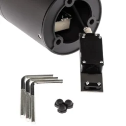 Lucande LED-pollarilamppu Lucius, 27cm, antrasiitti, IP54