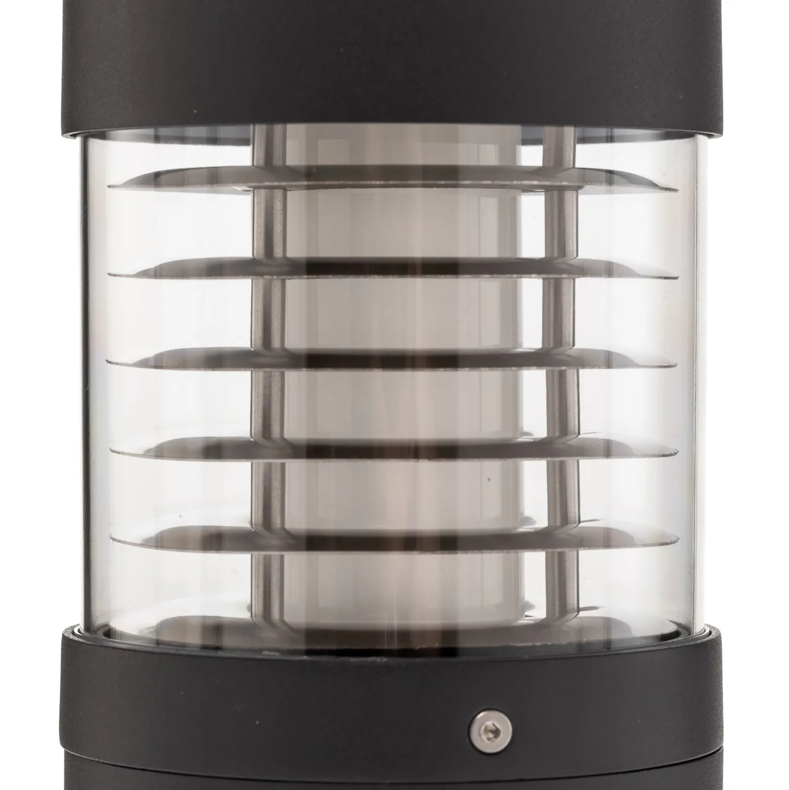 Lucande LED-pollarilamppu Lucius, 27cm, antrasiitti, IP54