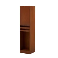 Lucande LED-pollarivalaisin Oxido, ruosteenvärinen, korkeus 50 cm, IP44