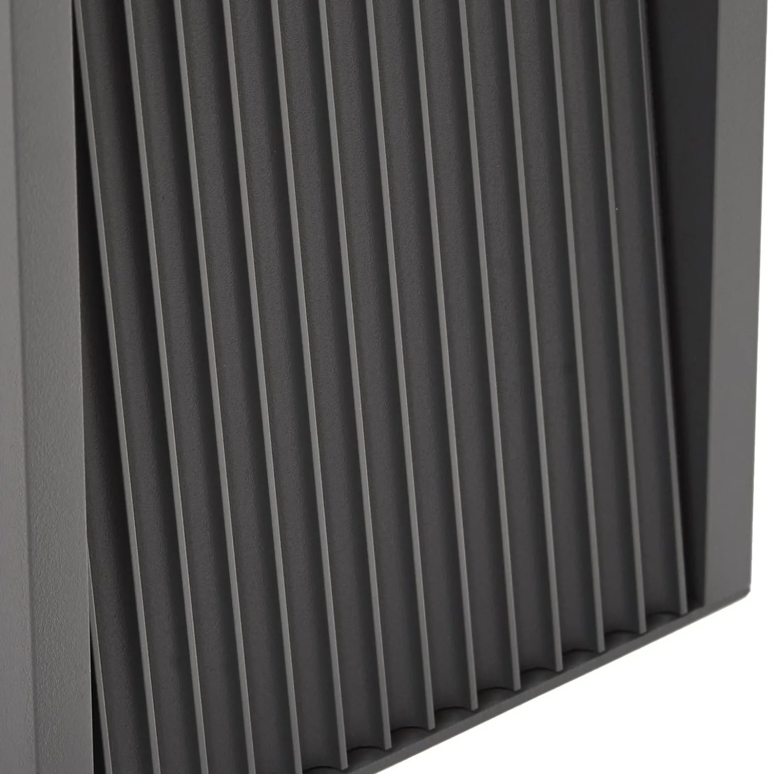 Lucande LED-pollarivalaisin Tavion, 40 cm, antrasiitti, IP65