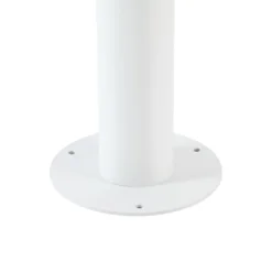 Lucande LED-pylväsvalaisin Montaro, 110 cm, valkoinen, liiketunnistin