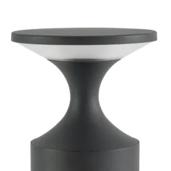Lucande LED-pylväsvalaisin Navor, korkeus 50 cm, musta, IP65