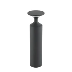 Lucande LED-pylväsvalaisin Navor, korkeus 50 cm, musta, IP65
