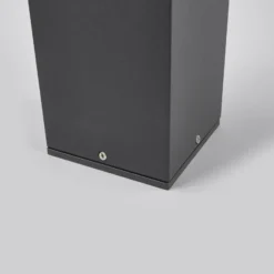 Lucande LED-pylväsvalaisin Nicola, 65 cm, antrasiitti, P 54
