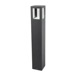 Lucande LED-pylväsvalaisin Nicola, 65 cm, antrasiitti, P 54