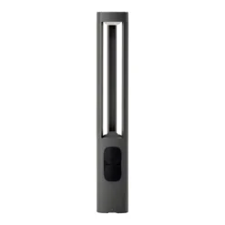 Lucande LED-pylväsvalaisin Pirron, korkeus 80 cm, pistorasia, IP54