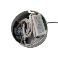 Lucande LED-riippuvalaisin Avelina, Ø 14cm, 1-valo, musta
