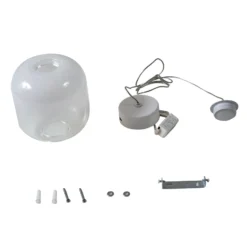 Lucande LED-riippuvalaisin Avelina, Ø 14cm, 1-valo, musta