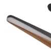 Lucande LED-riippuvalaisin Clavit, musta, 140 cm, himmennettävä