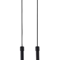 Lucande LED-riippuvalaisin Dain, 1-lamppuinen, savunharmaa, lasi