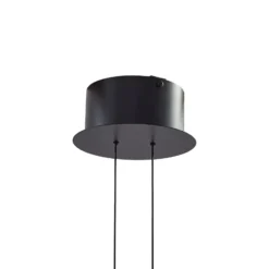 Lucande LED-riippuvalaisin Dain, 1-lamppuinen, savunharmaa, lasi
