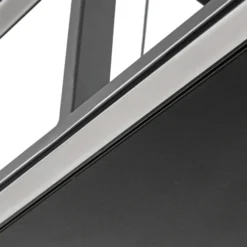 Lucande LED-riippuvalaisin Estante, musta, himmennettävä
