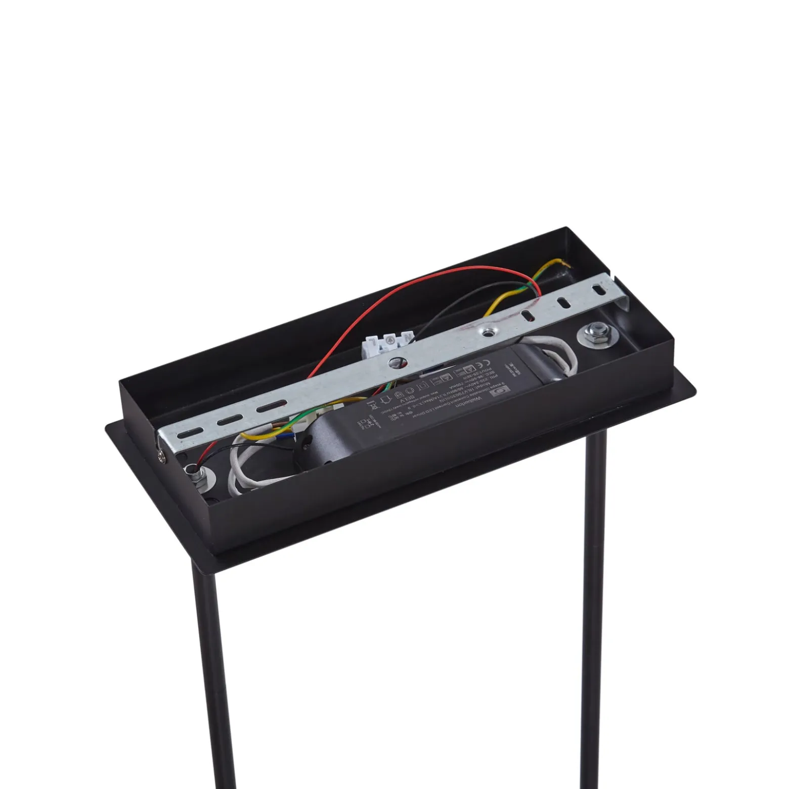 Lucande LED-riippuvalaisin Kassi, musta, rauta, himmennettävä, 90 cm