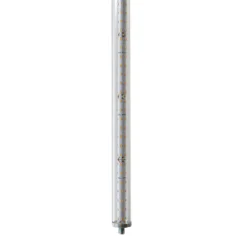 Lucande LED-riippuvalaisin Lucya, 2-valo, lasi, valkoinen, 43 cm