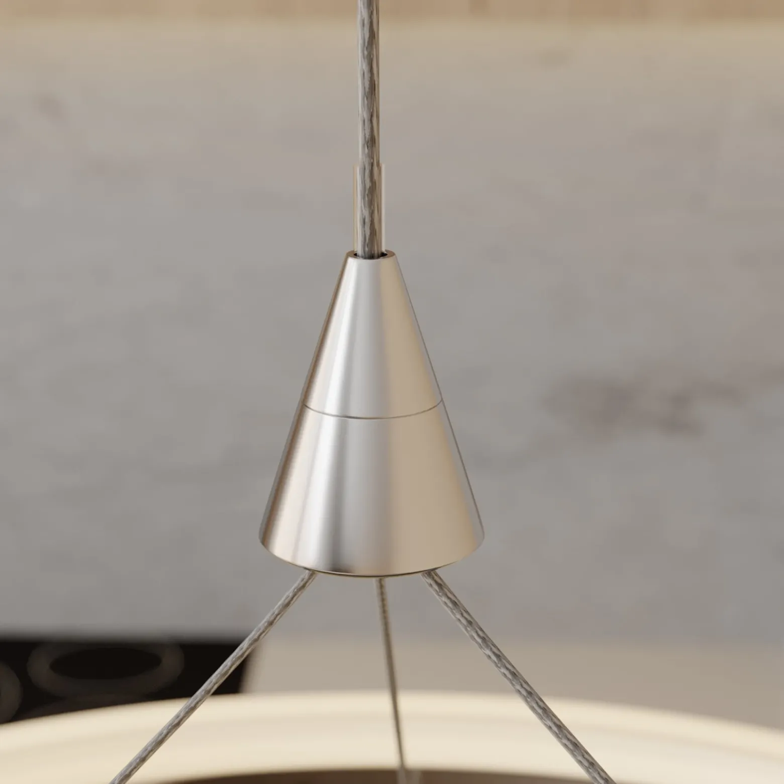 Lucande LED-riippuvalaisin Lyani, 85 cm, 2-valo, kromi, himmennettävä