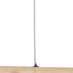 Lucande LED-riippuvalaisin Maruta, puu, palkki, 120 cm, 3000K