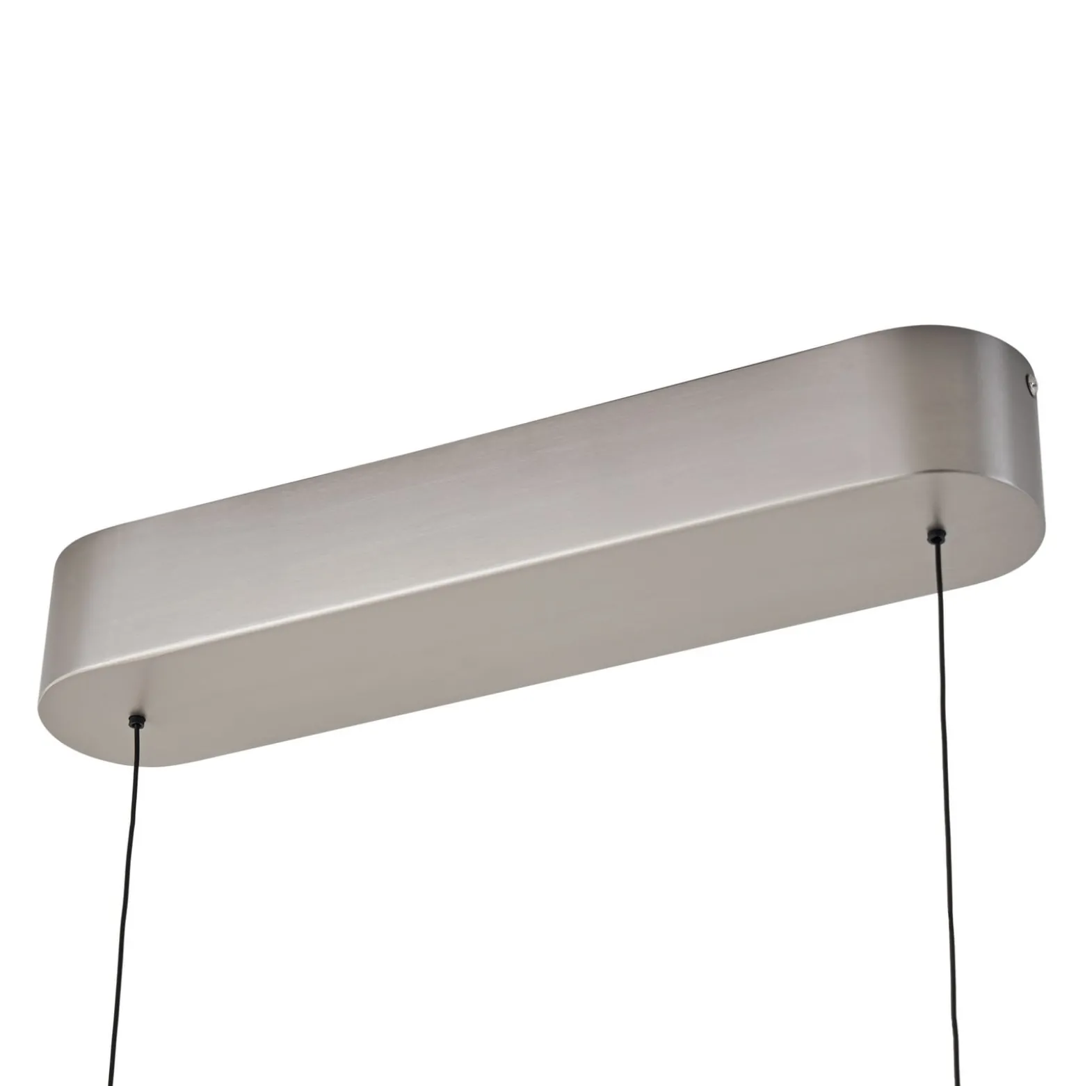 Lucande LED-riippuvalaisin Solvar, 117 cm, hopea, CCT, himmennettävä