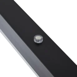 Lucande LED-riippuvalaisin Solvar, 117 cm, musta, CCT, himmennettävä