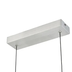 Lucande LED-riippuvalaisin Steve, alumiini, 113 cm, 6-lamppuinen, himmennettävä