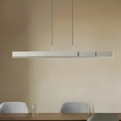 Lucande LED-riippuvalaisin Torven, alumiini, CCT, jatkettava