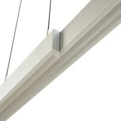 Lucande LED-riippuvalaisin Torven, alumiini, CCT, jatkettava
