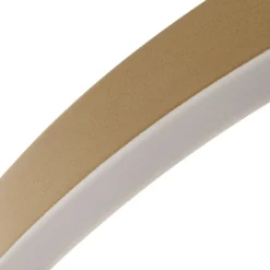 Lucande LED-riippuvalaisin Yonam, Ø 80 cm, 1-lamppuinen, kultainen, CCT