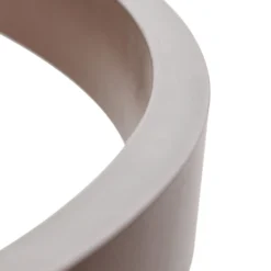 Lucande LED-riippuvalaisin Yonam, Ø 80 cm, 1-lamppuinen, ruskea, CCT