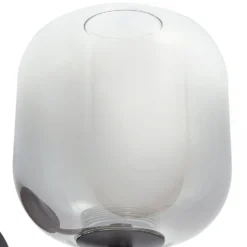 Lucande LED-seinävalaisin Avelina, savunharmaa