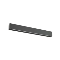 Lucande LED-seinävalaisin Lengo, 100 cm, antrasiitti, ylös/alas 3000 K