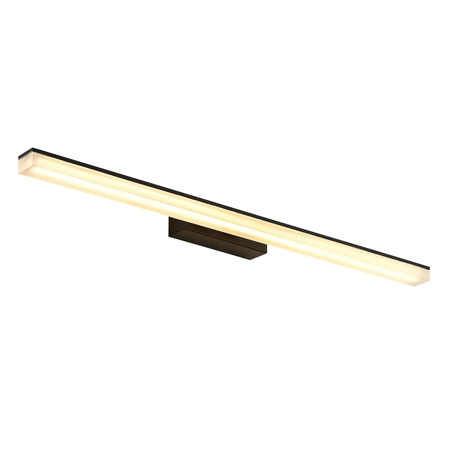 Lucande LED-seinävalaisin Lisana, vaakasuora, 75 cm, IP44