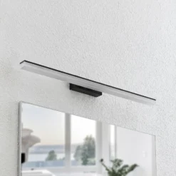 Lucande LED-seinävalaisin Lisana, vaakasuora, 75 cm, IP44