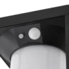 Lucande LED-seinävalaisin Tilena, musta, alumiini, anturi