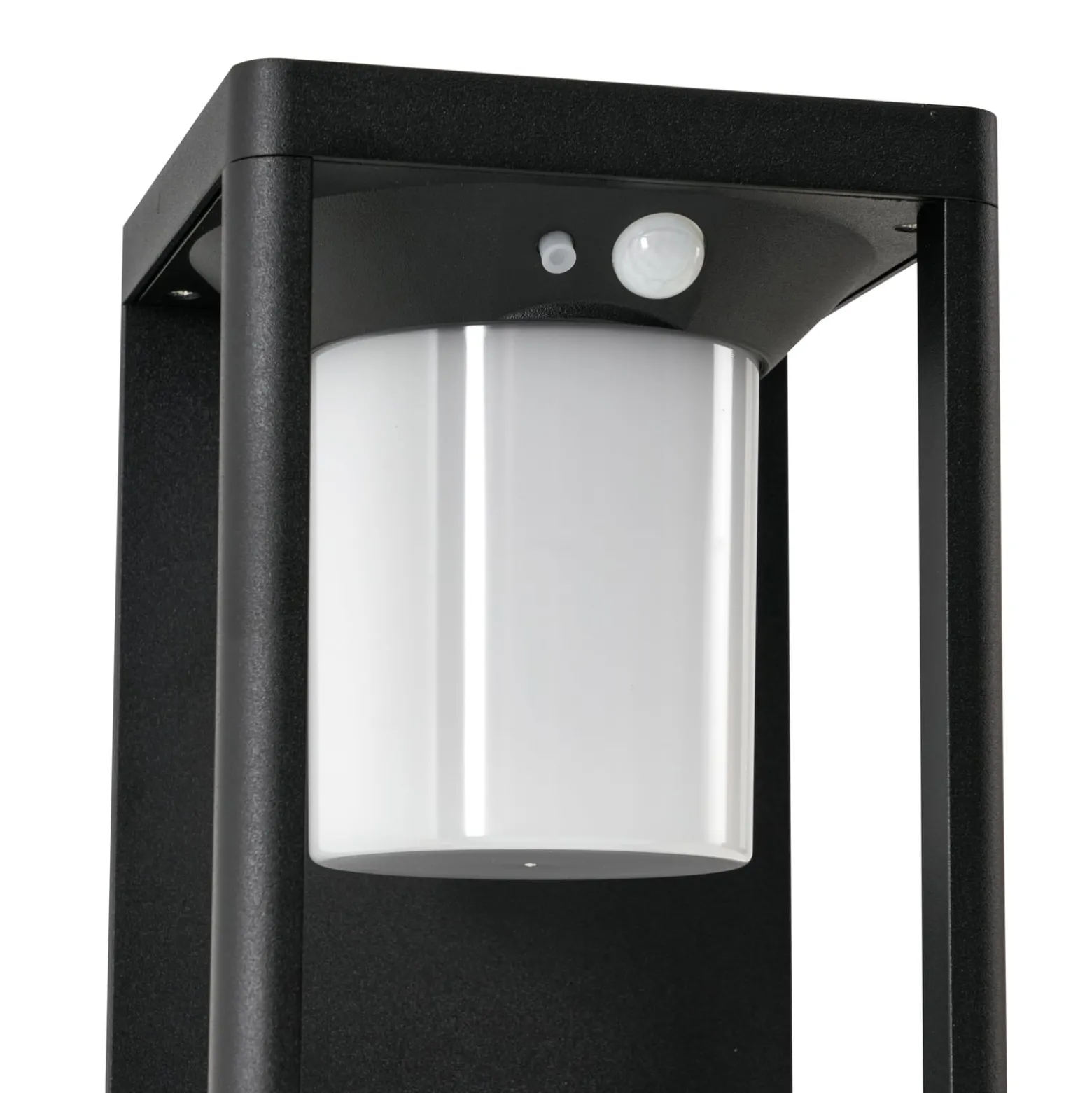 Lucande LED-seinävalaisin Tilena, musta, alumiini, anturi