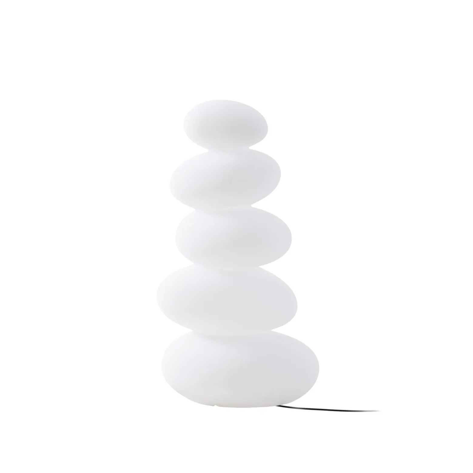 Lucande LED-terassivalaisin Soriel, valkoinen, 72 cm, himmennettävä, IP54