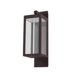 Lucande LED-ulkoseinälamppu Ferdinand, ruoste, metalli, IP54