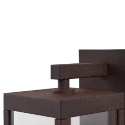 Lucande LED-ulkoseinälamppu Ferdinand, ruoste, metalli, IP54