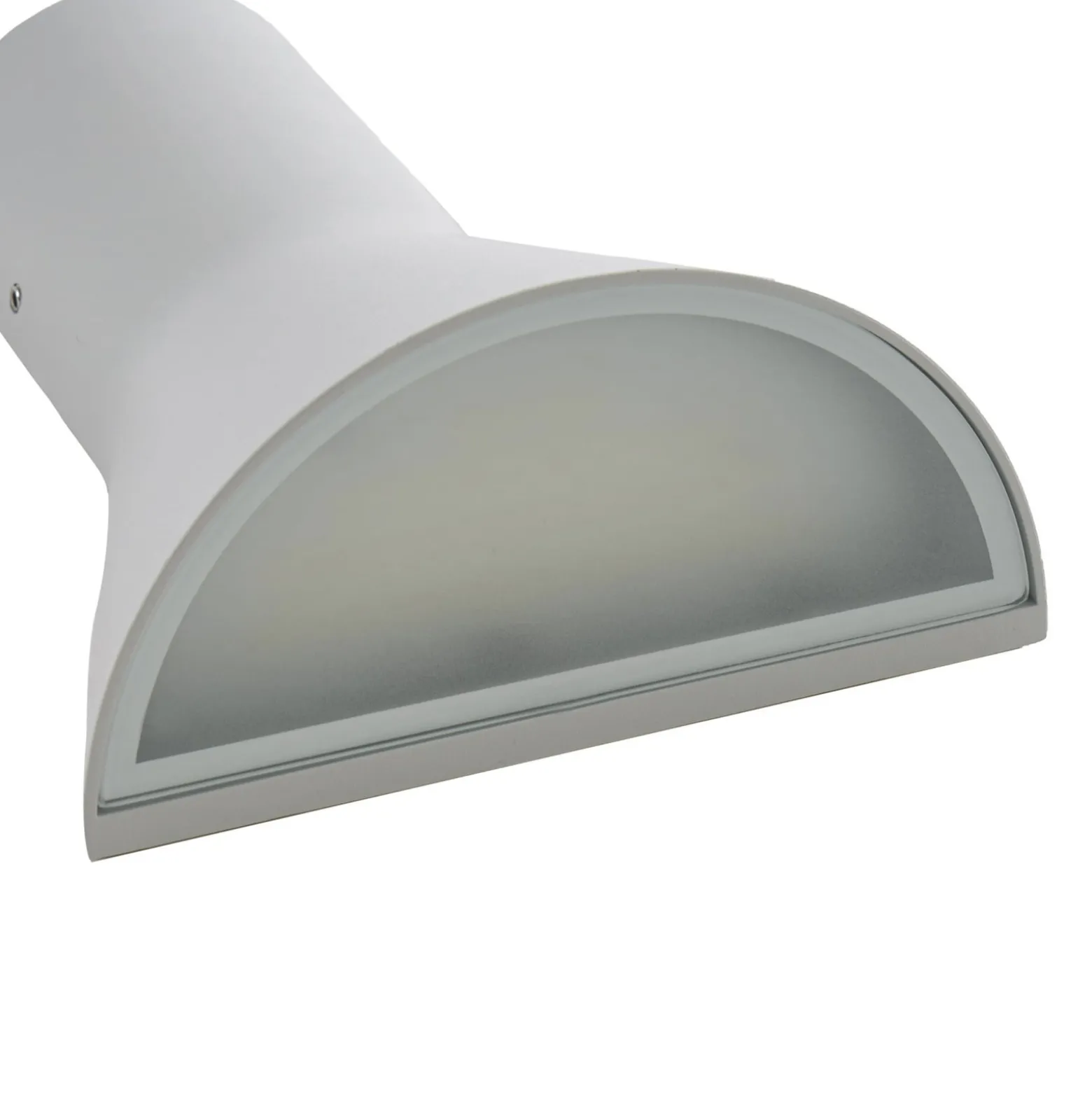 Lucande LED-ulkoseinälamppu Zephy, ylös/alas, vaaleanharmaa, IP54, CCT